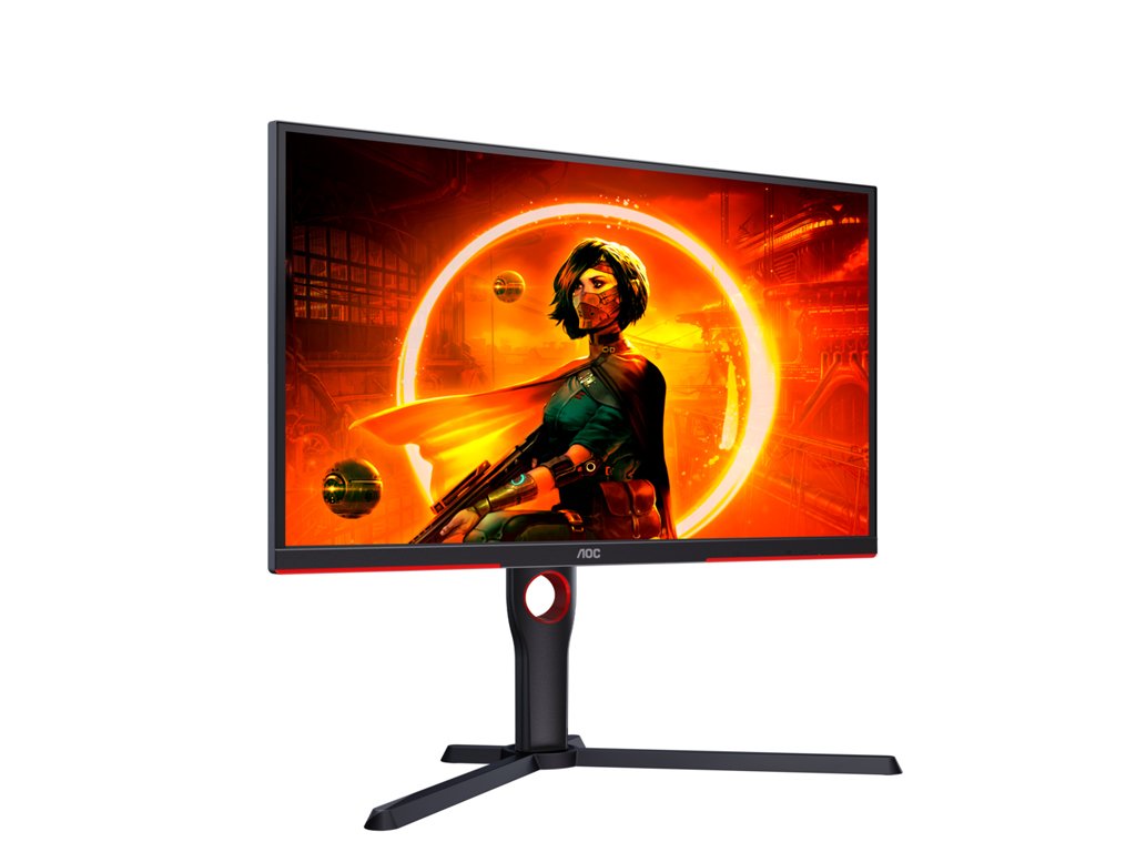 Monitor AOC 25G3ZM/BK 24.5"/VA/1920x1080/240Hz/1ms GtG/HDMIx2,DP/Freesync/Pivot,visina/crna - Slika 3
